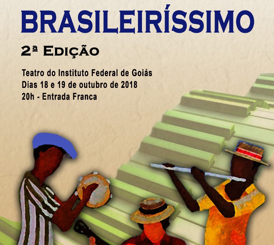 Cartaz do espetáculo Brasileiríssimo