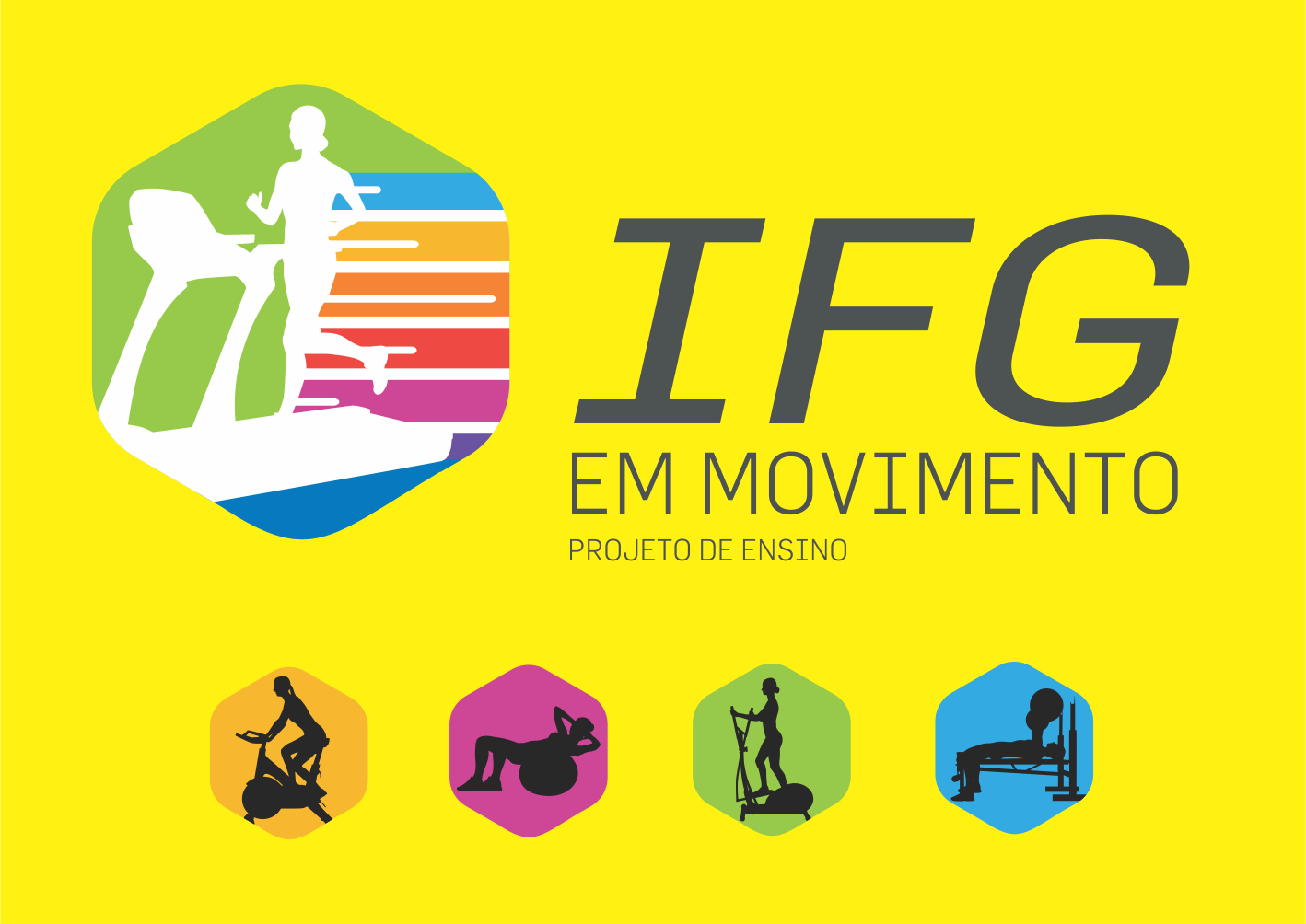 Ilustração do projeto IFG em Movimento
