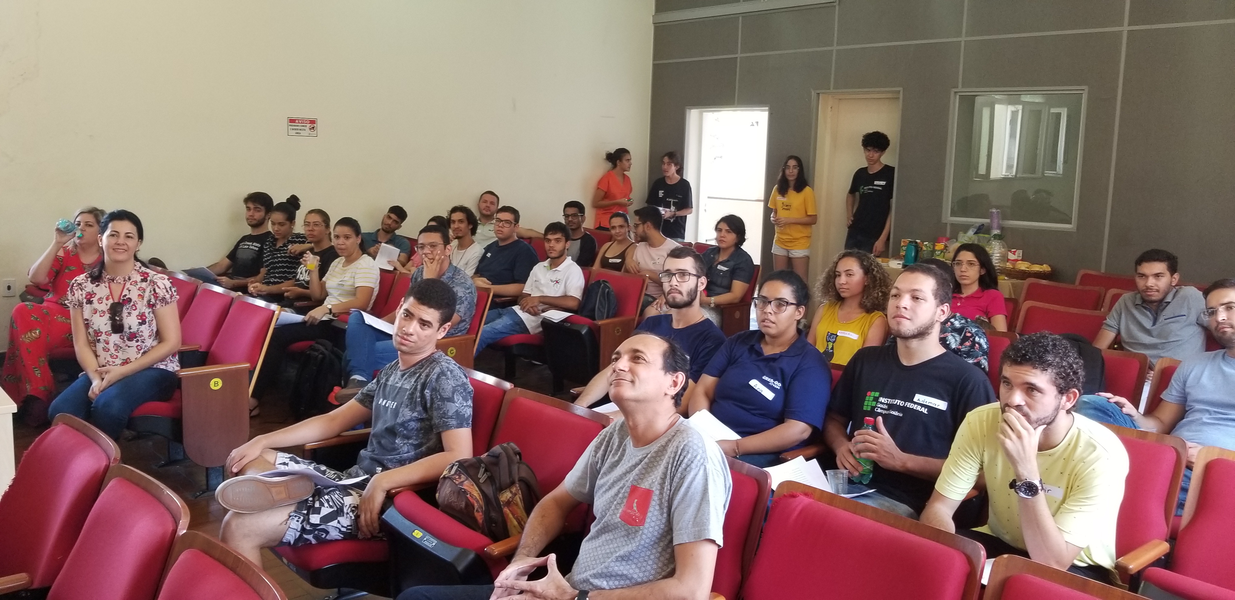 Estudantes fizeram imersão em inglês no último final de semana, no Câmpus Goiânia