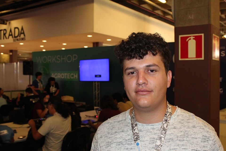Estudante Matheus Evangelista Morais representará o IFG Anápolis durante o 1º Hackathon 