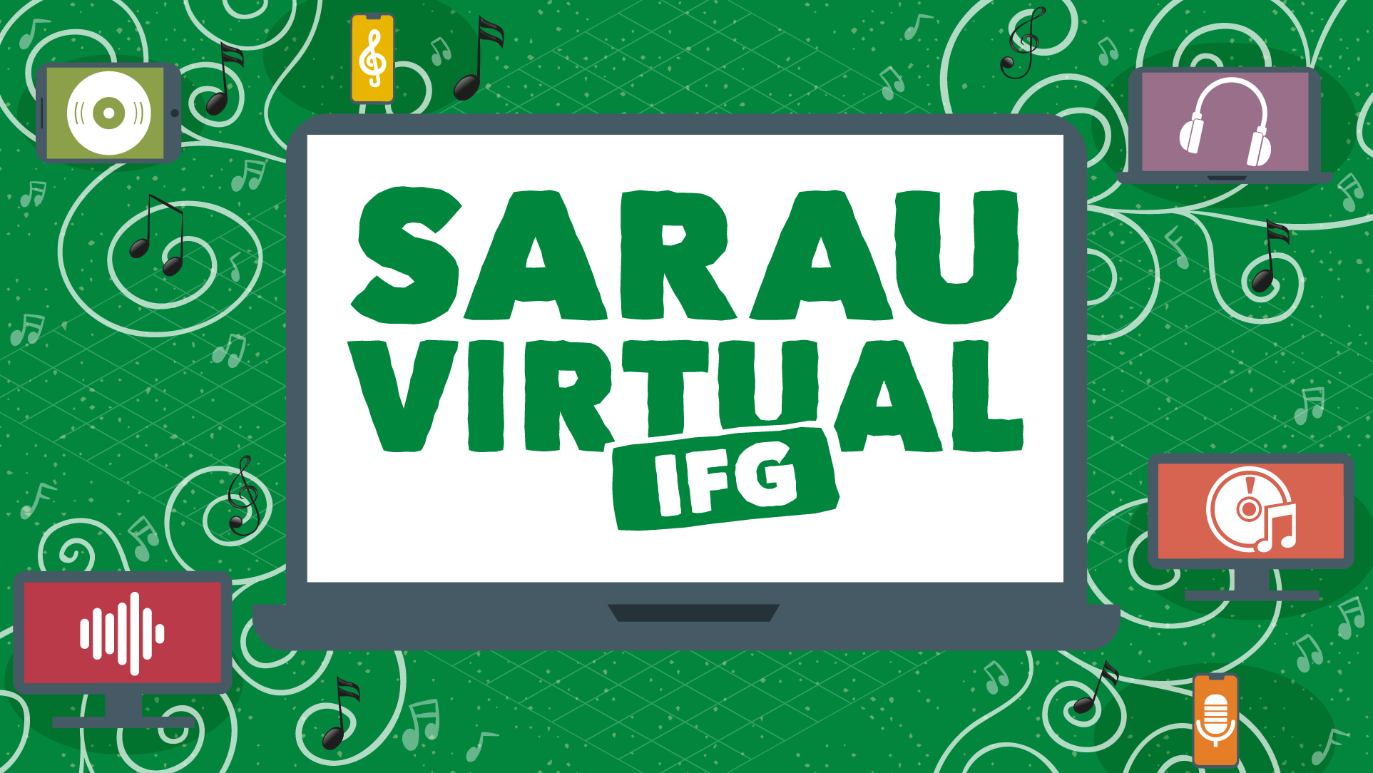 A 1ª Edição do Sarau Virtual IFG terá Écio Naves como convidado