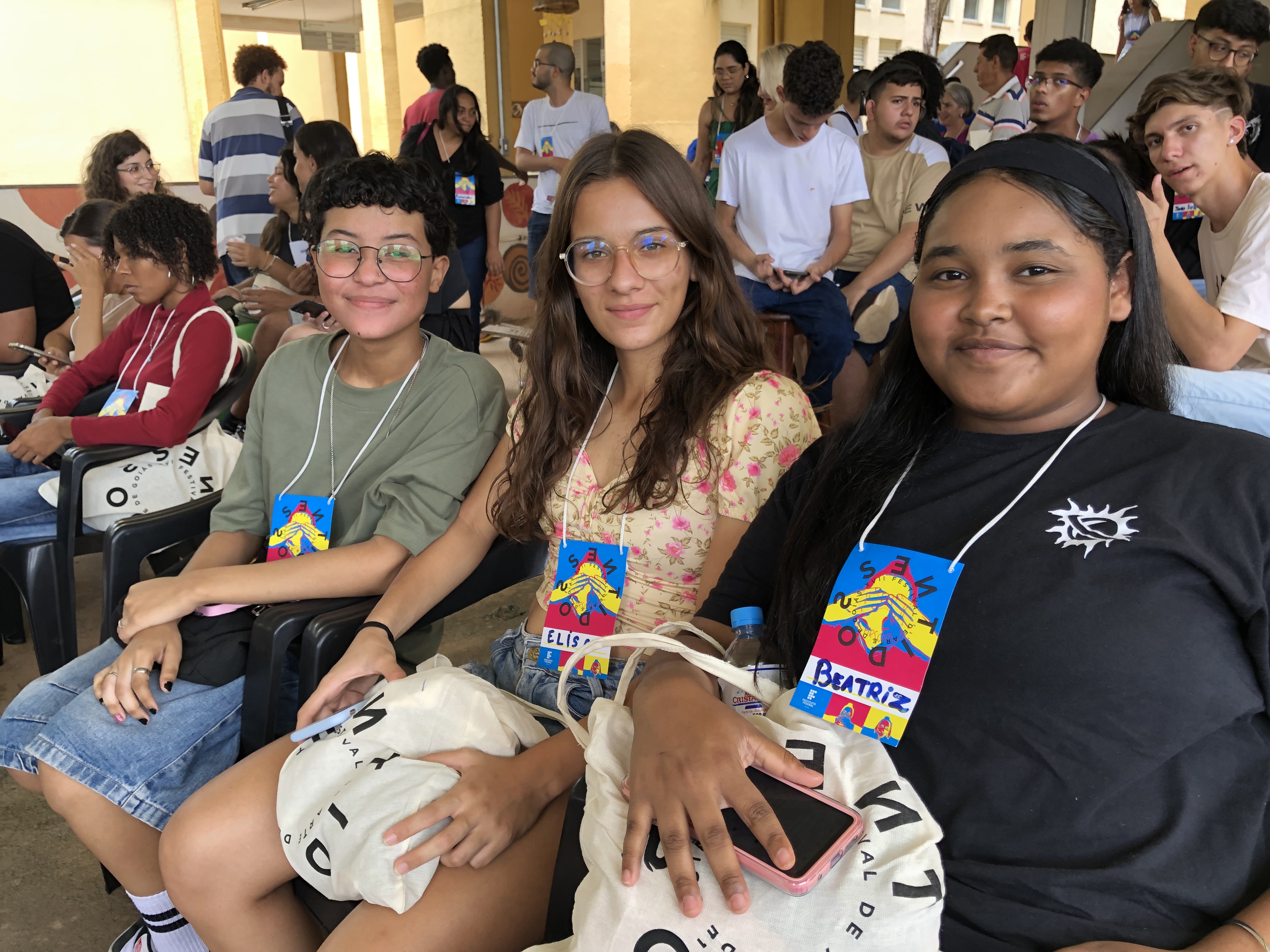 Estudantes da Caravana do Câmpus Goiânia 