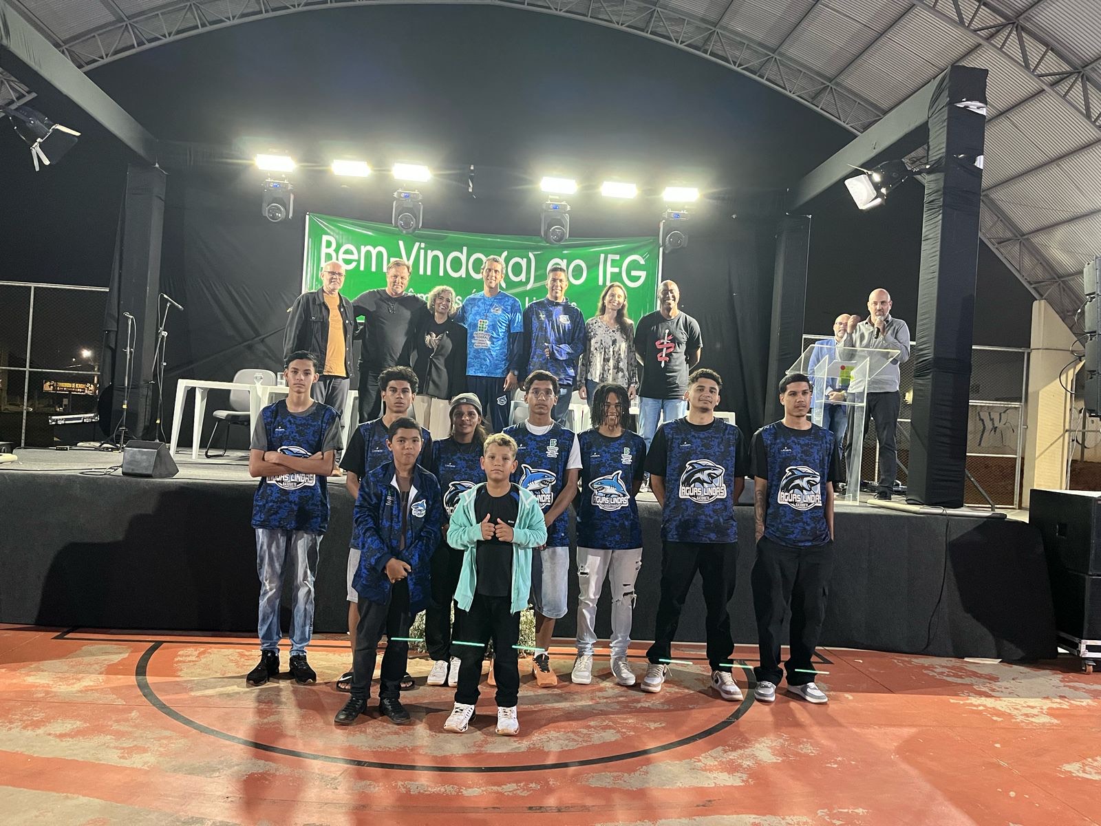 Projeto Águas Lindas Basquetebol está em atividade no câmpus desde 2022