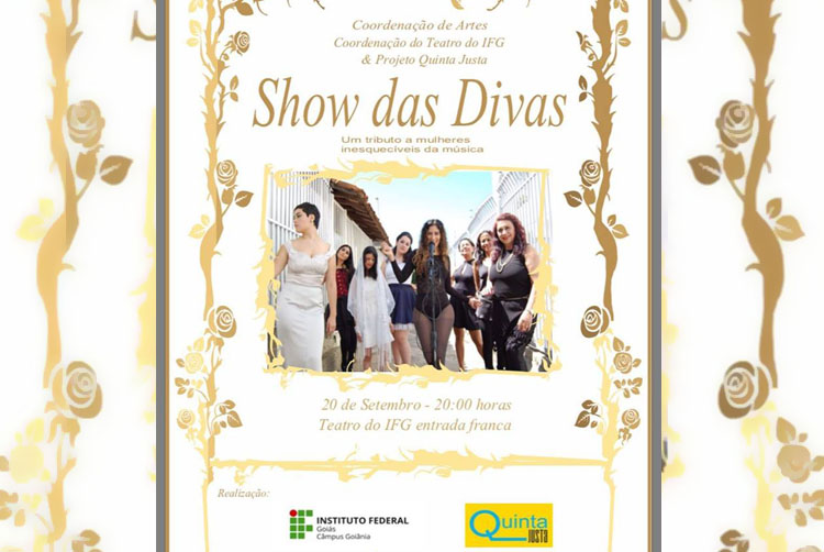 Banner de divulgação Show das Divas