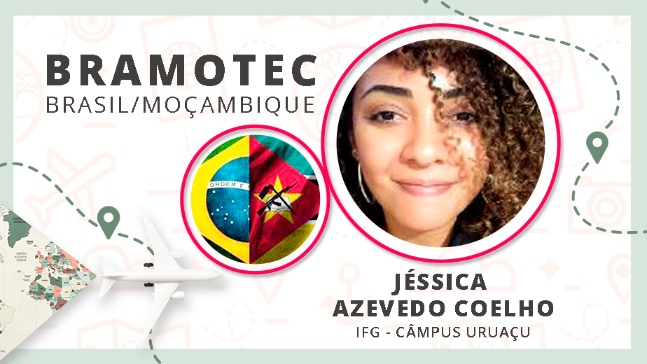 A docente Jéssica Azevedo Coelho, do Câmpus Uruaçu, participará de uma missão internacional de formação em Moçambique, promovida pelo Conif