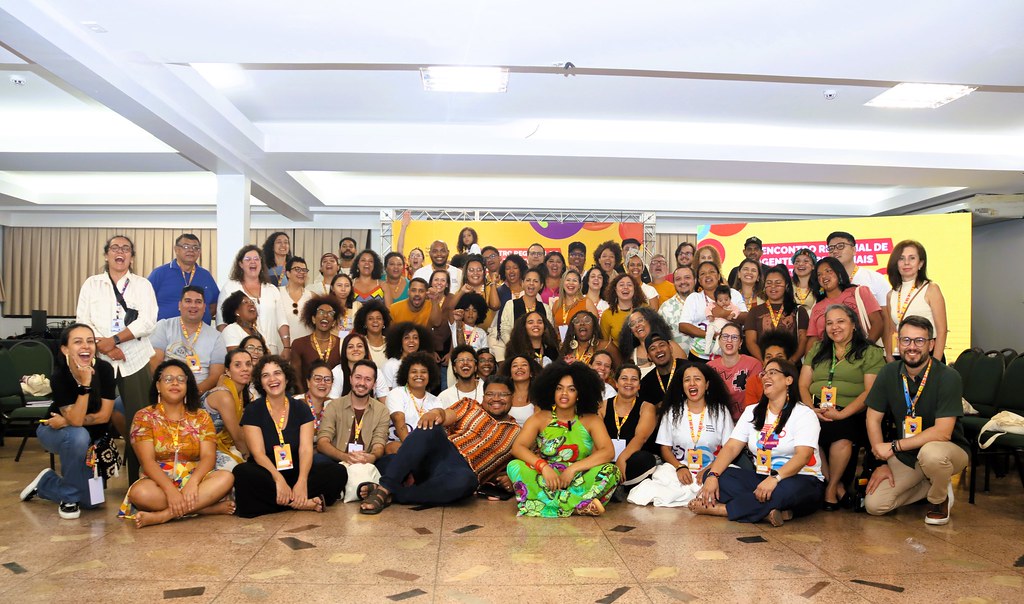 Memória do I Encontro Regional de Agentes Territoriais de Cultura do Centro-Oeste. Foto: Katú Leão